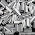 thumbnail image 4 of jinwen 200 Pieces Mini Aluminum Oval Crimp Kit, 10 mm Length Single Crimp Sleeve Set, 4 of 9