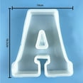 thumbnail image 3 of D-GROEE Silicone Mold, Large Letter 3D Silicone Molds for Epoxy Resin Casting, Alphabet Moldes for Art, Soap, Clay Crafts, Home Party Decorations, Jewelry, Candle Wax, DIY Cake Candy, 3 of 7