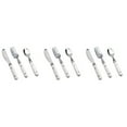 thumbnail image 1 of CUITING 3 Sets Children‘s Tableware Kitchen Gear Utensils Forks and Spoons Stainless Steel Kids Toddler Cutlery White, 1 of 6