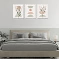 thumbnail image 6 of Boho Wall Art Prints Set of 3, Mid-Century Modern Prints, Framed Canvas Wall Art Abstract Geometric Line Botanical Artwork Paintings, Minimalist Boho Wall Decor for Living Room, Bedroom, Office, 6 of 6