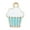 Blue, variant on 60 pcs KC Gold Color Alloy Enamel Cake Charms 15X11MM DIY Delicate Jewelry Making-Blue
