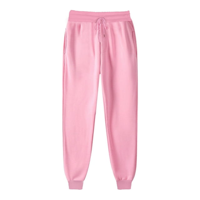 aidice Sweatpants Women Running High Waisted Drawstring Solid Color Athletic Jogger Pants with Pockets