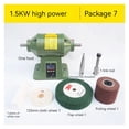 thumbnail image 2 of 1.5KW Desktop Polishing Machine, High-speed Stone Grinder DIY Woodworking Jade Jewelry Bench Lathe Machine Grinding Machine ,Small Noise, 2 of 7