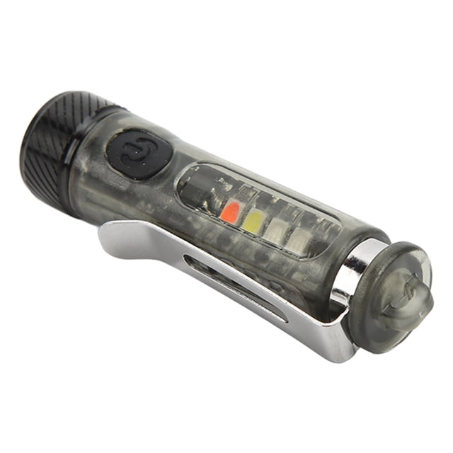 Llavero Linterna Brillante IP65 Impermeable Recargable Rojo Azul Negro Luz Mini LED Antorcha para Senderismo de Emergencia ANGGREK Otros