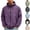 Purple, variant on HAJWOH Mens Sun Protection Lightweight Waterproof Jacket Hoodie Hiking Fishing Running Travel Windbreaker