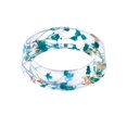 thumbnail image 3 of Womens Resin Ring With Dried Flower Encased Clear Botanical Jewelry Gift Elegant Everyday Wear Lightweight Now, 3 of 5