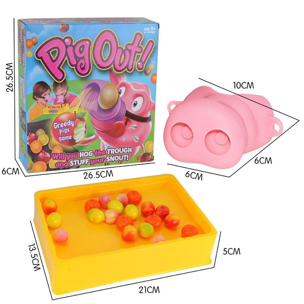 Iuhan Creative Pig Out Game Greedy Pig Game Funny Toy Party Game For