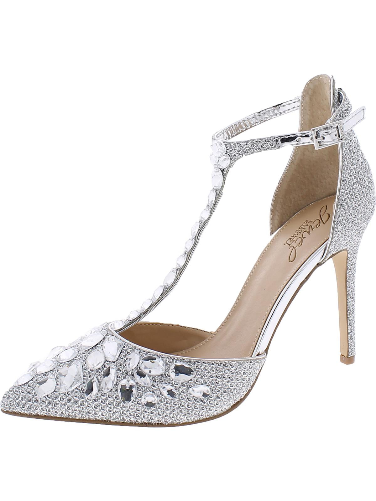 Badgley mischka t strap deals heel