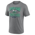 thumbnail image 2 of Men's Heather Gray Notre Dame Fighting Irish Vintage Stack Tri-Blend T-Shirt, 2 of 3