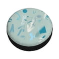 thumbnail image 3 of 14'' Blue Star Geometric Art Tire Cover, Universal Spare Wheel Covers, Dust-Proof, Water-Proof, Sun-Proof and Corrosion-Proof, 3 of 9