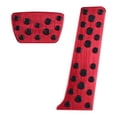 thumbnail image 2 of 2 Pcs Non-slip Aluminum Alloy Throttle Brake Pedal Cover For Mercedes Smart Forf 2 of 11