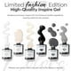 thumbnail image 2 of Set de esmaltes de uñas en gel modelones blanco y negro - 6 colores, 2 of 8