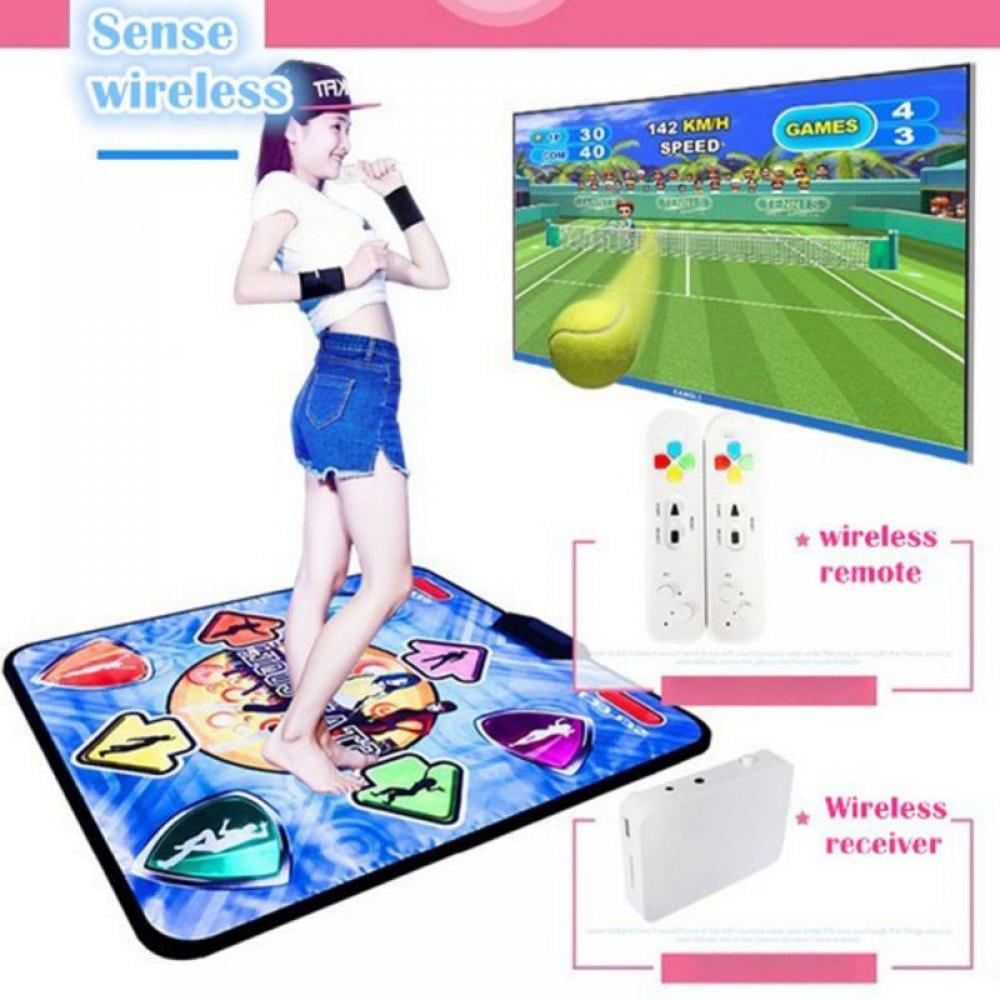 Yoga Fitness Body Building Multi-Function Games and Levels Dancing Mat Single Person Dance Mat Dance B Dance Game for Kids Boys & Girls Dance Mat Pad for PC TV Household Game 