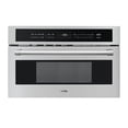 thumbnail image 1 of KoolMore KM-CWO30-SS Microondas empotrado con horno de convección y freidora de aire, 1000 W de potencia con 10 niveles, capacidad certificada por UL en acero inoxidable, 30 pulgadas/1,6 pies cúbicos, 1 of 5