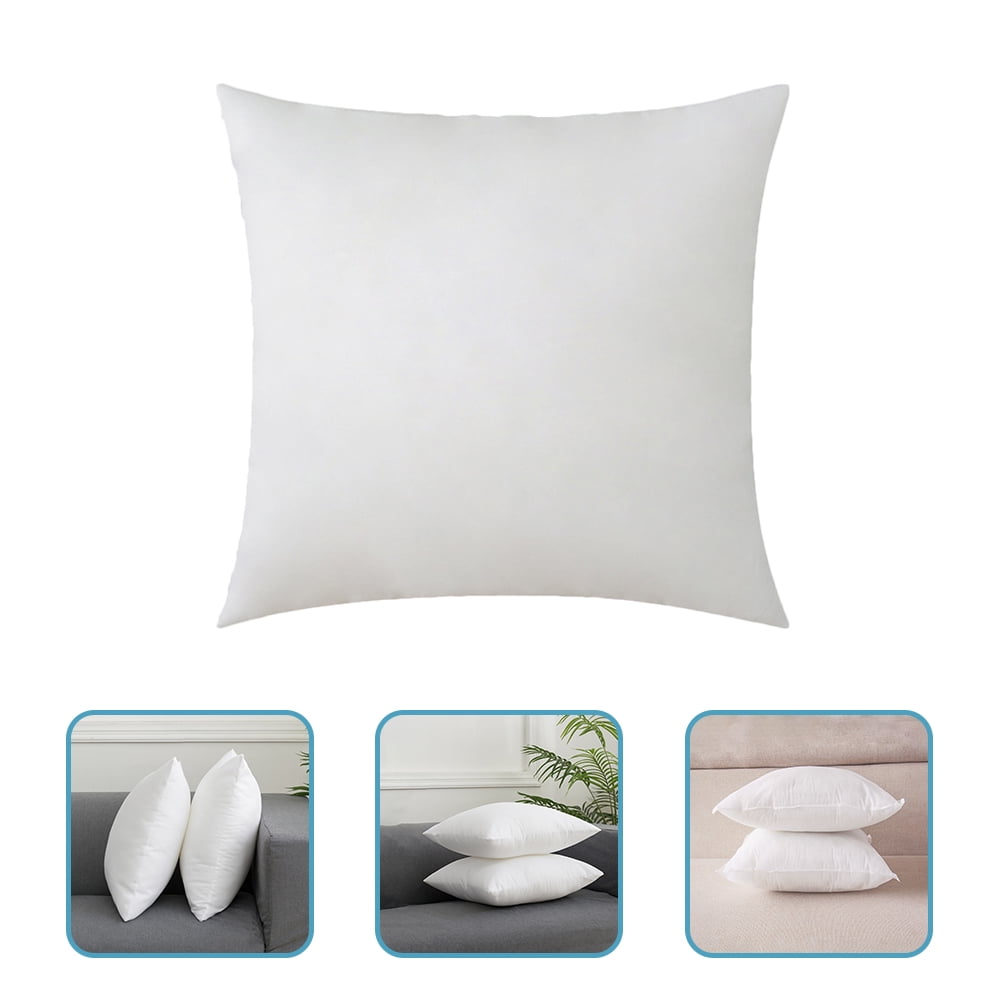 WHAMVOX Cushion Filling 2Pcs White Blends for Living Room 45x0.3937in