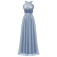 thumbnail image 3 of WILLBEST Vestidos Largos Casuales Para Mujer Vestido De Fiesta Corto Elegante Sin Mangas Con Lentejuelas Para Mujer, 3 of 3