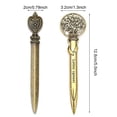 thumbnail image 5 of QHUDLV Retro Metal Letter Opener,Office School,Envelope Cutting Accessory, 5 of 9