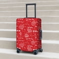 thumbnail image 6 of Rateoe Hohoho1 Printed Luggage Cover, Suitcase Protector Fits 18-32 Inch Luggage-Small, 6 of 7