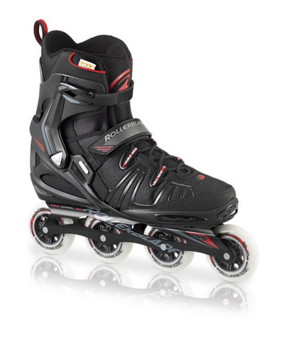 Rollerblade Men's RB XL Black/Red Inline Roller Skate 07205600100 