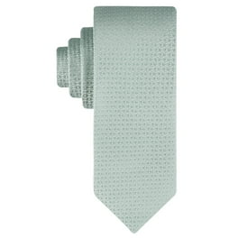 Calvin Klein Mens Regular fit Tie Necktie One Size Sage Green