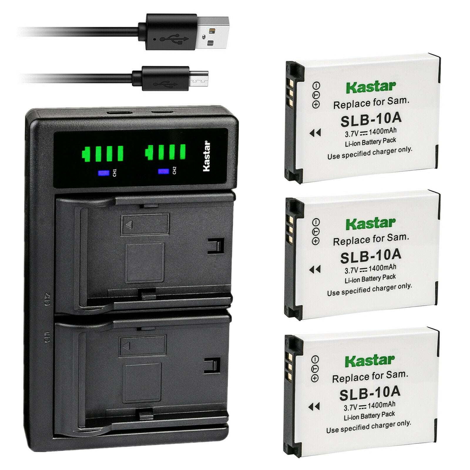 Wasabi Power Battery for JVC BN-VH105 and JVC GC-XA1 GC-XA2 ADIXXION Action Camera 