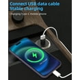 thumbnail image 3 of USB C Male to USB Female and Type C Female to OTG 3.0 Male Cable Adapter(6 Pack)for iPhone 16 15 Pro Max Thunderbolt Charger Converter for Apple for iPad Car Data Transfer Compatible for Samsung S25, 3 of 7