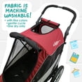 thumbnail image 6 of Petique Trailblazer Pet Jogger - Mars, 6 of 15