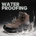 thumbnail image 2 of NORTIV 8 Men's Mid Waterproof Hiking Boots Outdoor Lightweight Breathable Trekking Camping Mountaineering Shoes HydroTrek, 2 of 6