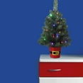 thumbnail image 4 of Haute Decor Night Night™ Tree in Red Metal Santa Belt Pot with Multi-Color Lights and 4 Brightness Settings, 4 of 5
