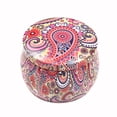 thumbnail image 4 of Caja pequeña de hierro para hornear galletas, caja para té con forma de rosa Luoshi, lata para velas, lata para dulces, tarro para velas, 4 of 6