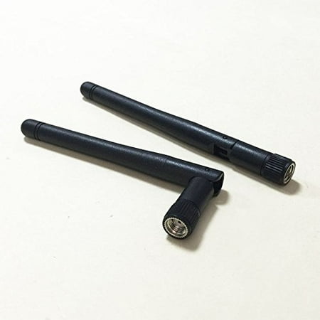 Rp Sma Male Antenna (1pc 2.4Ghz 2400Mhz 3dbi antenna RP SMA male Wireless WLAN Black WIFI aerial NEW Good Quality Fast USA)