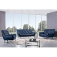 thumbnail image 2 of American Eagle Furniture Leather Sofa in Navy Blue, 2 of 4