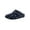 Midnight Navy, variant on Fitflop Womens Chrissie Dots Wool Slipper Shoes, Charcoal, US 5