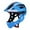 Blue Black, variant on DYNWAVECA Kids Bike Helmet Cycling Helmet Full Face Helmet Protective Gear Impact Resistant Cap Mountain Bike Helmet for Skateboard BMX Black