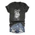 thumbnail image 2 of Women Dolly Shirts Country Music Legend T-Shirt Crewneck Short Sleeve Shirt Vintage Graphic Tee Loose Fit T-Shirt Fall Fashion Tops S, 2 of 6
