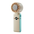 thumbnail image 2 of Portable Folding Neck Fan With Semiconductor Cooling - 120 Speed Settings & Led, 2 of 7