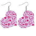 thumbnail image 2 of Jusqu'à 65% de Rabais Boucles d'Oreilles Jour Valentine Coeur Amour Lèvres Rouges Double Face Boucles d'Oreilles Imprimées Boucles d'Oreilles Boucles d'Oreilles Jewelry, 2 of 2
