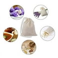 thumbnail image 4 of 100 Pieces Drawstring Cotton Bags Muslin Bags,Tea Brew Bags (4 x 3 Inches), 4 of 7