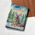 thumbnail image 5 of Merry Christmas Santa Reindeer Antlers Cane Corso Sleigh Xmas Winter Holiday Travel Passport Wallet Italian Mastiff Dog Lover Gifts Idea PU Leather Passport Holder Cover - 00023, 5 of 5