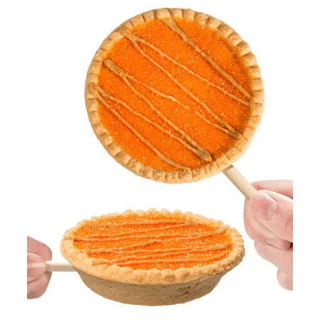 Pie Lollipops – Pumpkin Spice with Salted Caramel Filling Real Pie Crust 2-Pack (3 oz)