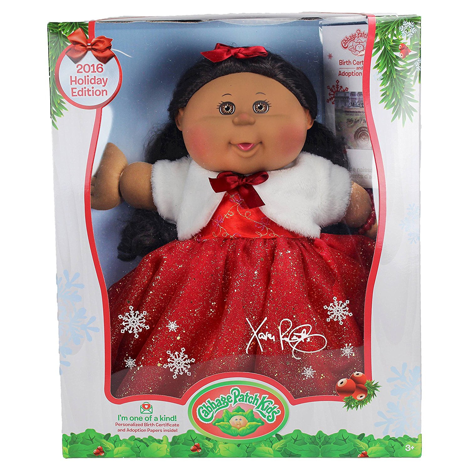 talking cabbage patch doll 2016