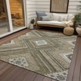 thumbnail image 6 of Addison Rugs Chantille Indoor/Outdoor Transitional Geometric, Abstract Beige Washable Rectangle Rug, 10' x 14', 6 of 6