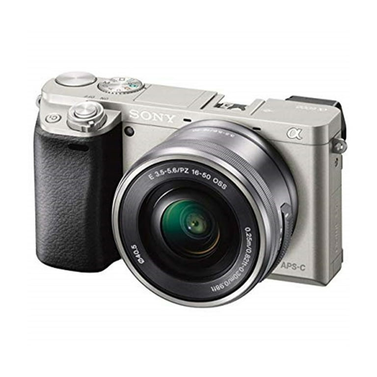 Sony Alpha a6400 Mirrorless Digital Camera (Silver) with 16 Sony Alpha a6400 Mirrorless Digital Camera (Silver) with 16