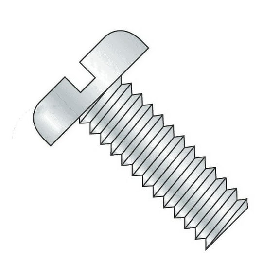 4-40 x 1" Machine Screws / Slotted / Pan Head / Steel / Zinc Plating (Quantity: 100 pcs)
