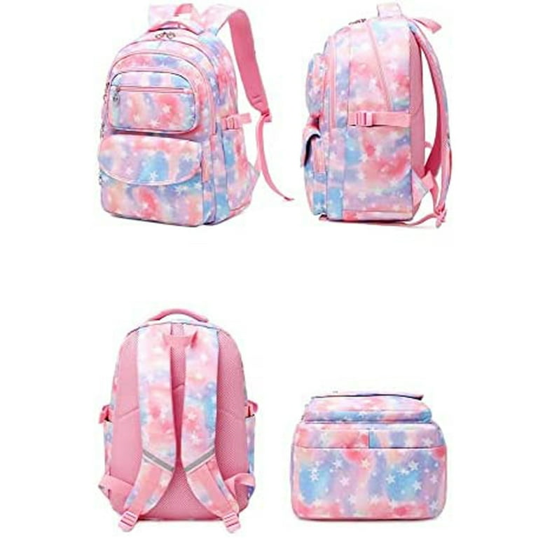 Backpack Set for Kids Girls School Backpack with Lunch Box & Pencil  Case,Blue