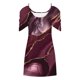 thumbnail image 4 of Vestido sin Mangas para las Mujeres Vestido de Moda de Suspensión Impreso, Vestido Diario Y de Fiesta de Poliéster sin Mangas, 4 of 4