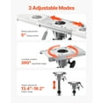 thumbnail image 2 of VEVOR Boat Seat Pedestal 13.39-19.2 Inches Height Adjustable Boat Seat Mount, 2 of 9