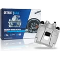 thumbnail image 3 of Detroit Axle - Rear Brake Kit for 2006-2010 Ford Explorer Mercury Mountaineer, Drilled & Slotted Disc Brake Rotors Ceramic Brake Pads Brake Caliper 2007 2008 2009 Replacement, 3 of 5