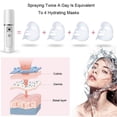 thumbnail image 3 of Humidificador de atomización hidratante facial, vaporizador facial de niebla fría, pulverizador hidratante e hidratante para el cuidado de la piel, maquillaje (blanco), 3 of 5