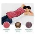 As Seen on TV Sharper Image Calming Heat Weighted Massaging Heating Pad